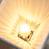 Lindby - Janno Vloerlamp - Wit - Chroom - Textiel