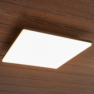 Lucande Vierkante LED plafondlamp Henni voor buiten