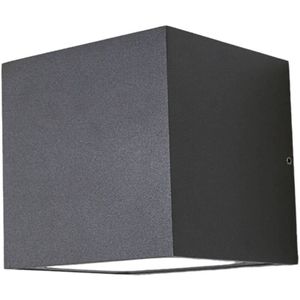 Lucande LED buiten wandlamp Merjem, 12 cm, down, IP54