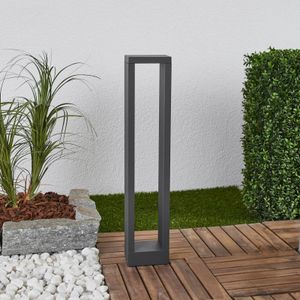 Lucande - LED buitenlamp - Gegoten aluminium - H: 60 cm - grafietgrijs