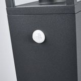 Lucande - Padverlichtin - Zuillampen - 1licht - Drukgegoten Aluminiu - Glas - H: 65 cm - E27