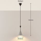 Lindby Moderne hanglamp Flynn, betongrijs