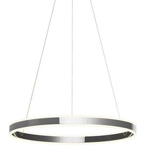 Lucande LED hanglamp Lyani, Ø 60 cm, chroom, dimbaar
