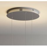Lucande LED hanglamp Lyani, 3 ringen, hoogte verschillend