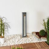 Arcchio LED tuinpadverlichting Adejan, basaltsteen, 70 cm