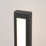 Lucande LED sokkellamp Mhairi, hoekig, 50 cm