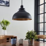 Lindby - Pendelleuchte 'Albertine' aus Metall für Wohnzimmer & Esszimmer von