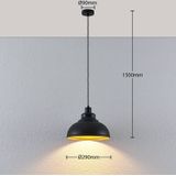Lindby - Pendelleuchte 'Albertine' aus Metall für Wohnzimmer & Esszimmer von