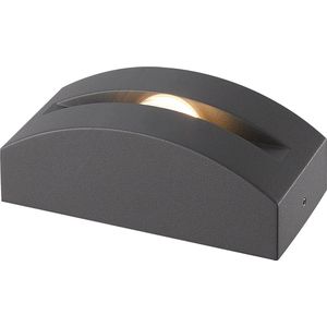 Lucande Marka LED buitenlamp, aluminium donkergrijs