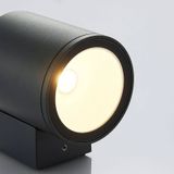 Lindby LED buitenwandlamp Visavia, één lampje