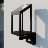 Lucande - solar buitenlamp - 1licht - aluminium, kunststof - H: 39.6 cm - grafietgrijs (RAL 840-M) - Inclusief lichtbron