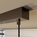 Lindby - Hanglamp - 3 Lichts - Ijze - Glas - H: 20 cm - E27 - Ambe - Oudmessing