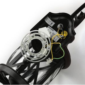 Lucande - Wandlamp buiten - 3 lichts - ijzer, glas - H: 52.1 cm - E14 - roestkleurig, helder
