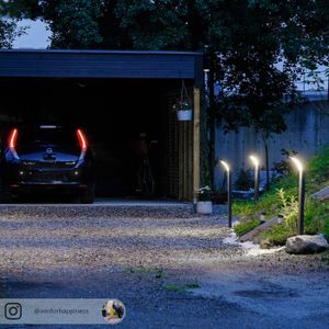 Arcchio Advik LED tuinpadverlichting, 100cm sensor