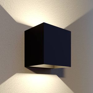 Lindby - Glyn LED Buiten Wandlamp Black