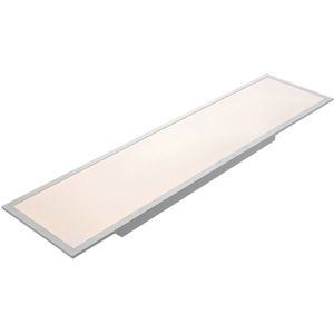 Lindby LED paneel Stenley, 4.000 K, 120 cm x 30 cm, wit
