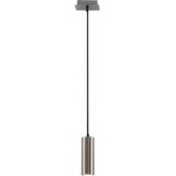 Lindby - hanglamp - 1licht - metaal - H: 18 cm - GU10 - nikkel