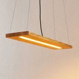 Lindby Nesaja houten LED hanglamp
