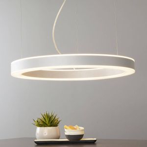 Arcchio Pietro LED hanglamp zilver 70cm 90W