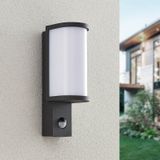Lucande Jokum LED buiten wandlamp, IP54, sensor