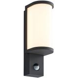 Lucande Jokum LED buiten wandlamp, IP54, sensor