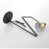 Lindby - Vlada - Vloerlamp - Matt Brass/Matt Black - E27 Fitting