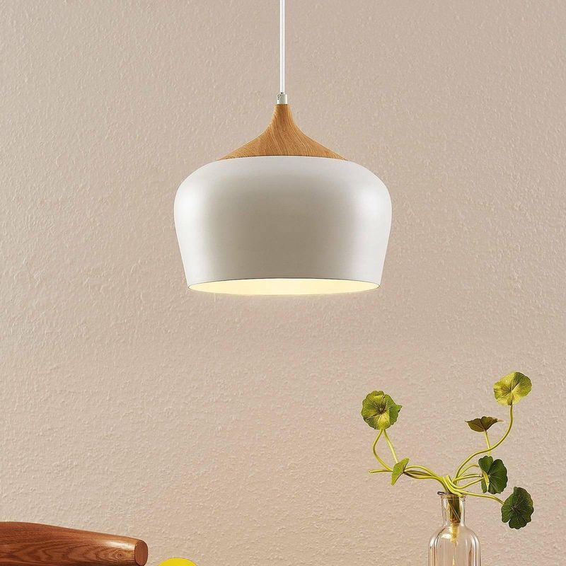 Lindby - Vilsera - Hanglamp - Wit - Dimbaar - Metaal - Scandinavisch