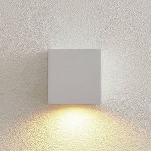 Arcchio - Wandlamp buiten - 1licht - drukgegoten aluminium - H: 12.5 cm - GX53 - wit