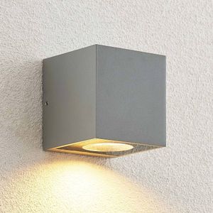 Arcchio Tassnim buitenwandlamp zilver 1-lamp