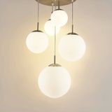 Lindby Heleska hanglamp, 5-lamps