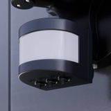 PRIOS - solar buitenlamp - 1licht - kunststof - H: 17.2 cm - zwart, wit - Inclusief lichtbron
