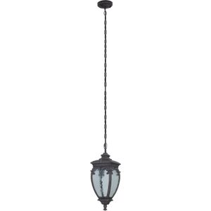 Maytoni Fleur buiten hanglamp, brons Fleur, dimbaar, zwart, Aluminium, Antiek