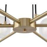 Maytoni Vision hanglamp, goud, 6-lamps