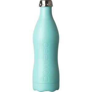 Dowabo drinkfles Cocktail Coll enkelwandig Swimming Pool - 1200 ml - Blauw