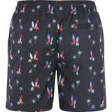 Happy Shorts - Sunfaded - Zwemshort - Blauw - Polyester, 2 Zijzakken, 1 Achterzak, Sneldrogend