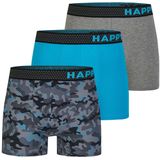 Happy Shorts Herren Retroshorts 3-Pack 3er Pack