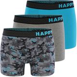 Happy Shorts Herren Retroshorts 3-Pack 3er Pack