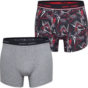 Happy - Boxershorts - Graffiti Print - Katoen - 2-Pack