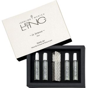 LENGLING MUNICH Unisex geuren No 4 In Between Travel Set Deluxe Etui & Extrait de Parfum