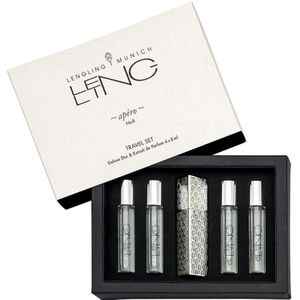 LENGLING MUNICH Unisex geuren No 8 Apéro Travel Set Deluxe Etui & Extrait de Parfum