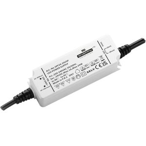 Dehner Elektronik SPF 24-24VSP LED-transformator, LED-driver Constante spanning 24 W 1 A 24 V Geschikt voor meubels, Ov