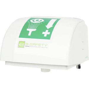Oog-/gezichtsdouche PremiumLine, met opvangbak en afdekking, wit
