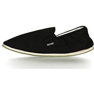 Ethletic Unisex Slipper Fair Fighter Classic Fair | Veganistisch | Duurzaam, jet black, 36 EU