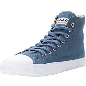 Ethletic Fair Trainer White Cap Hi Cut Unisex Sneakers, werknemers, blauw, recht wit