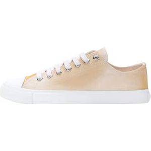 Ethletic Lo Fair Trainer White Cap Lo Cut Fair Sneakers, uniseks, veganistisch, duurzaam, Golden Shine Just White, 40 EU