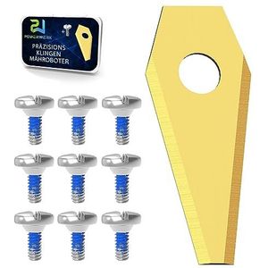 250 m begrenzingskabel 750 grondpennen 30 messen voor robotmaaier grasmaaier grasmaaier accessoires SET begrenzingsdraad voor zoekkabel - compatibel met Bosch Indego
