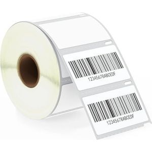 Powerwerk 1 rol zelfklevende etiketten 11354 compatibel met DYMO S0722540, 57 mm x 32 mm, 10.000 multifunctionele etiketten voor LabelWriter serie 450 en 4XL