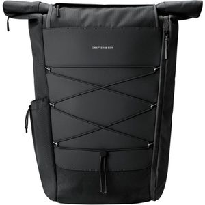 Kapten & Son laptoprugzak / Rugtas / Schooltas 14 inch Banff Zwart