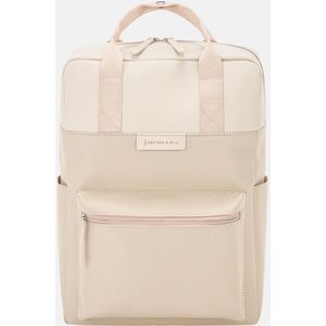 Kapten & Son laptoprugzak / Rugtas / Schooltas 15 inch Bergen Beige