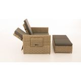 CLP Wicker Loungebank ANCONA 5mm natura - 11836826